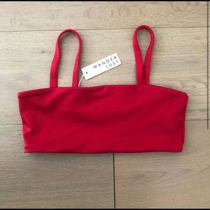 wanderlust swim bikini top